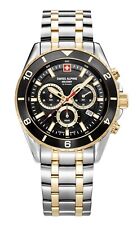 Swiss Alpine Military Herren Uhr Analog Quarz Chronograph 7034.9147SAM Edelstahl