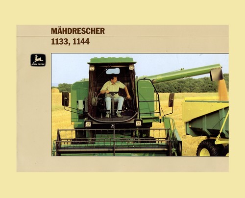 John deere mähdrescher 1133 - mähdrescher,