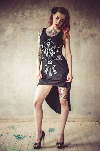Voodoo vixen kleid hängerchen - voodoo,