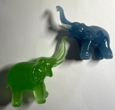 2   Elefanten - Glas - Figuren