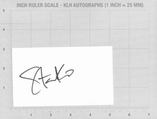 Paul Stankowski Hand Signed