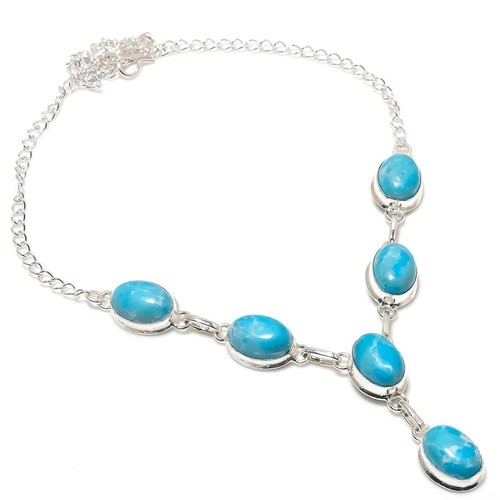 Handgefertigte blaue larimar - handgefertigte,