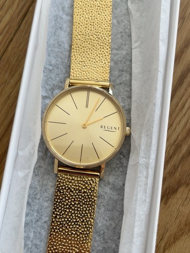 Regent damen armbanduhr gold - damen,