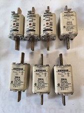 12 Stk. NH Sicherungen - Siemens.Lindner-gl,Halbleiter - 80-315A