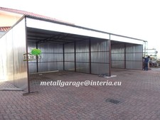 7x3 H:2.9 CARPORT Blechgarage