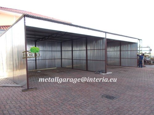 7x3 carport blechgarage - 7x3,