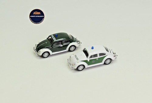 Schuco 2 x polizei - 1:87,