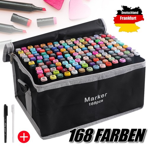 Neu 168 farben marker - farben, set