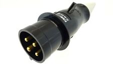 CEEform CEE Stecker Plug Starkstromstecker 4-pol 32A 5h spritzwassersicher IP44