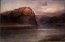 St. Goarshausen AK ~1920/30 Loreley Gedicht Jörg Ritzel Trutz Katz Astudin Karte