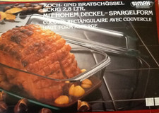 Simax Glas Bratenschüssel