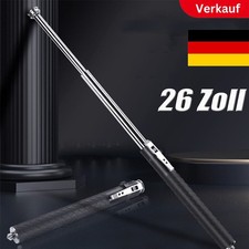 26 Zoll Automatischer Selbstverteidigungsstock einziehbarer Wanderstock Tragbar