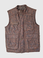 Leder Weste Henry Morell