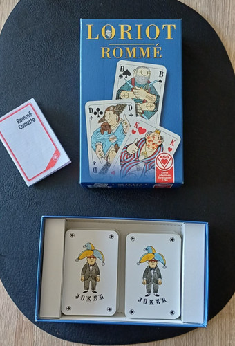 Loriot rommé kartenspiel von - kartenspiel,