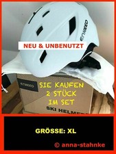 2 ENKEEO SKIHELM SNOWBOARD SCHUTZHELM HELM SKATER SCHLITTEN HELM MOUNTAINBIKE XL