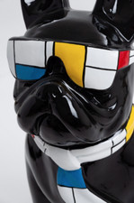 Französische bulldogge mit