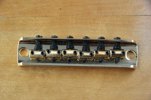 Bigsby saddle bridge gold - bridge,