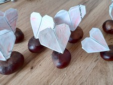 9 Recycling Deko Herzen nach