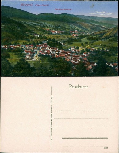 Cpa metzeral panorama ansicht - cpa, panorama-ansicht
