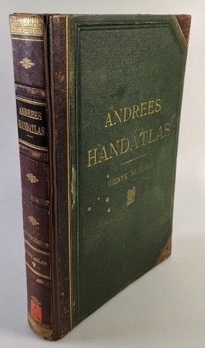 Andrees allgemeiner handatlas - allgemeiner,