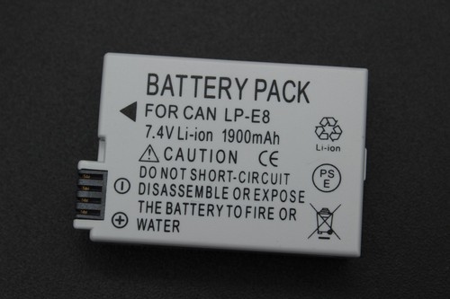 Neu akku für canon - lp-e8,