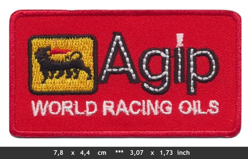 Agip aufnäher patches - agip,