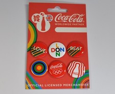 6 Coca-Cola Pins London