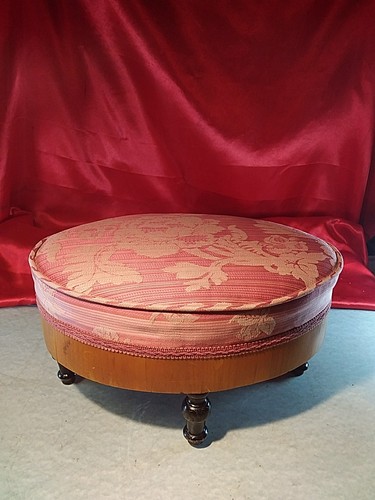 Antiker biedermeier hocker - antiker,