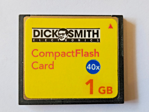 Compact flash card - 1,