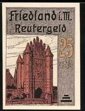 Notgeld Friedland i. M., 1921