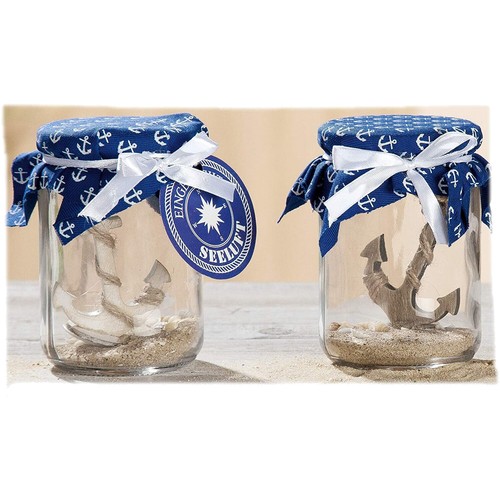 Deko glas eingemachte seeluft - glas,