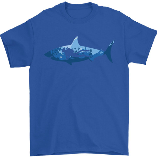 Great white shark taucher - shark,