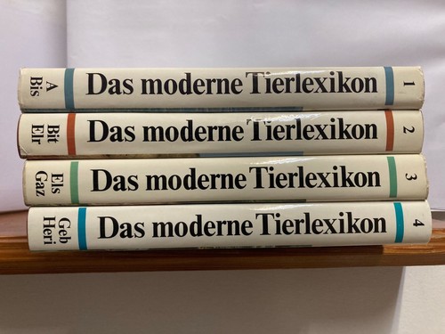 Das moderne tierlexikon vier - das,