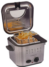 Ambiano® Mini Fritteuse/inklusive Fondue Set 80-190°C Sichtfenster NEU ink DHL