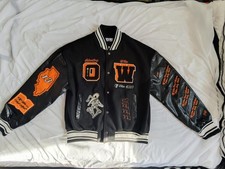 Off-White Varsity Jacket –
