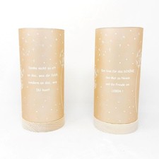 2er Set LED Tischlampen