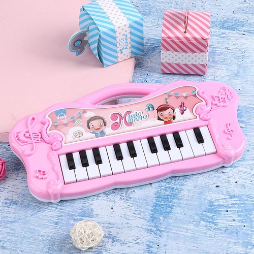 Pink electronic piano - electronic, baby