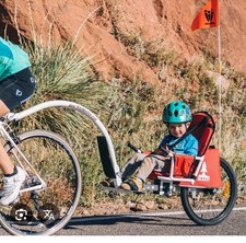 Weehoo IGO Turbo Kinderfahrrad Anhänger - Rot