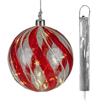 Deko Hänger Glas Kugel