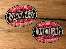 2x Rock n Roll Aufkleber