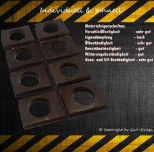 BMW Z3-E36 Sitze wackeln? 8x Sitzdämpfung für 2 Sitze Reparatur passt bei E36 Z3