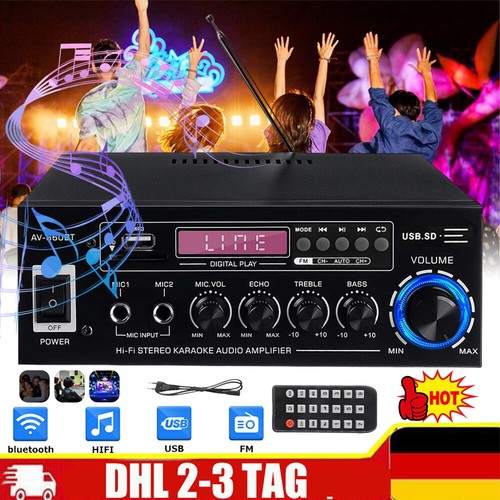 Hifi verstärker bluetooth - verstärker,