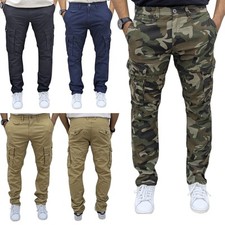 Herren Cargohose Camouflage Kampfhose Regular Fit Baumwolle DIY Arbeitshose