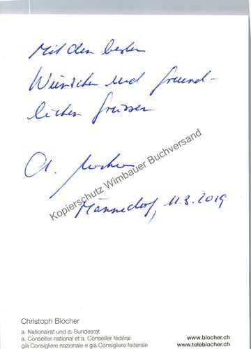 Original autogramm christoph - autogramm,