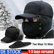 Warm Pelz Piloten Pelzmütze