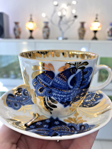 Lomonosov porzellan kaffee - porzellan,