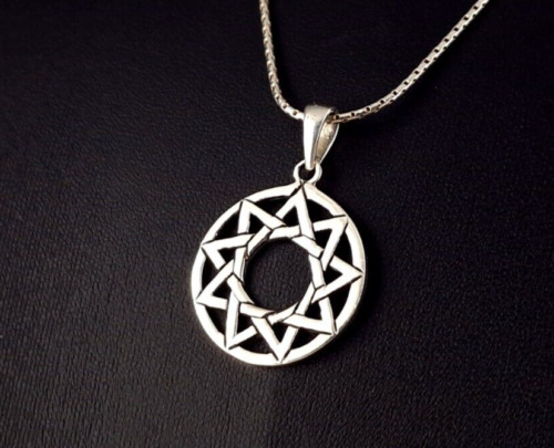 Anhänger silber 925 hexen - silber,