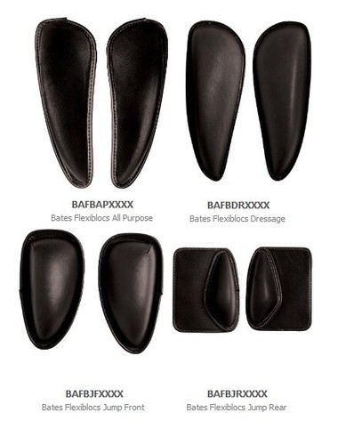 Bates sättel flexiblocks - sättel,