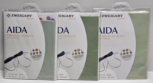 Zweigart stern aida precut set - stern,