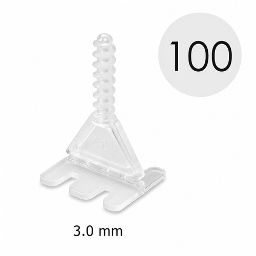 100stk nivelliersystem - 100stk.,